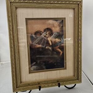 Gold Framed Angelic Art Print